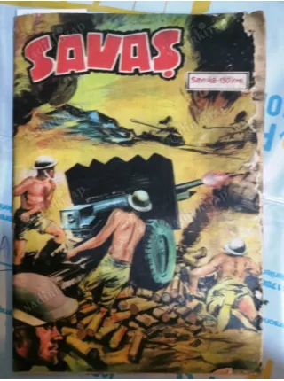 Savaş Sayı 48 Gökyüzü Yılanı (146 lik Seri 150 Kuruş) 1972 BKZ