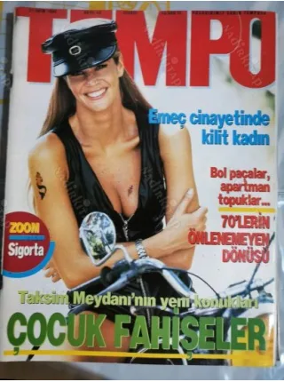 Tempo 42 1992Çetin Emeç Cinayeti, Çocuk Fahişeler, 70 ler Dönüş, Broadway Spring, Kürt Devleti, Claudia Schiffer, Maradona, Jackson Koruma Cengiz Adam