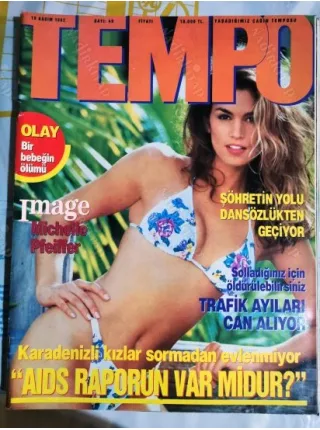 Tempo 46 1992 Karadeniz Nataşa Rus salgını, Trafik Ayıları, Michelle Pfeiffer, Bosna Hersek Savaşı, Penisler ve Vajinalar, Ünlü dansözler, Kara döviz