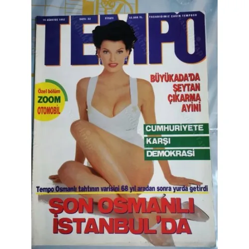Tempo 32 1992 BüyükAda Şeytan çıkartma Ayini, Orhan Osmanoğlu Türkiye