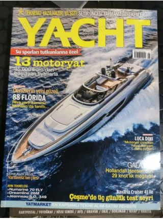 Yacht Türkiye 112 Haziran 2015 Seyir öncesi yapılacaklar, 13 Motoryat, RIVA 88 FLORIDA, Çeşme Koylar