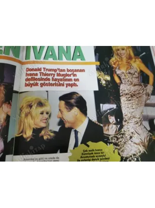 Star 1 Aralık 1991 8 Manken Ivana Trump, Sanayi-i Nefise mevsimlik konu mankeni, Modern Hapishane, Kadınlar Kralı Demirel, Istanbul Yabancı Gelinler