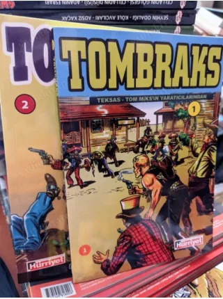 TomBraks TomBrax EsseGesse Cilt 1-2 * Hürriyet/Demirbaş Matador Çetesi/Demiryolu Çetesi/Köfteci Hapishanede/Yürüyen Ölüler 2 Cilt TAM TAKIM SET