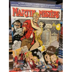 Martin Mystere Efsanevi Maceraları Cilt 1 * Altın Kobra - Loch Ness Hazinesi - Büyük Piramidin Esrarı - Şeytani Araştırma