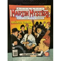 Atlantis Martin Mystere AD Yayıncılık - Doğan Egmont Sayı 12 Delirten Ekran (31 lik Seri)