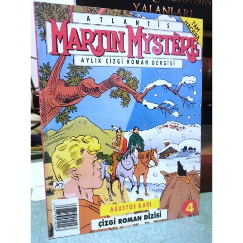 Atlantis Martin Mystere AD Yayıncılık - Doğan Egmont Sayı 4 Ağustos Karı (31 lik Seri)