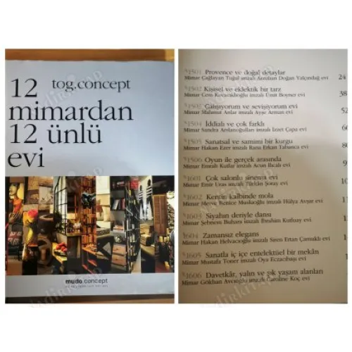 12 Mimardan 12 Ünlü Evi (Arzuhan Doğan Yalçındağ Acun Ilıcalı İbrahim Kutluay Hülya Avşar Türkan Şoray Ayşe Arman Ümit Boyner İzzet Çapa Caroline Koç)
