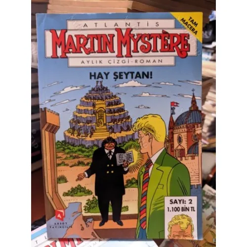 Martin Mystere *Atlantis * Aksoy * Sayı 2 Hay Şeytan (15 Sayılık Seri)