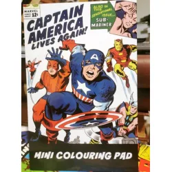 MARVEL Mini Colouring Pad (Boyama Renklendirme Mini Boy HulkThor IronMan Vision vb) MARVEL Mini Colouring Pad (Boyama Renklendirme Mini Boy HulkThor IronMan Vision vb)