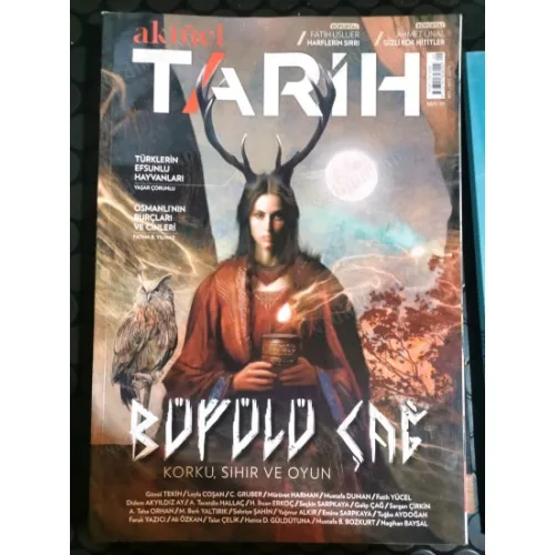 Aktüel Tarih 9 2023 Büyülü Çağ, Türklerin Efsunlu Hayvanları, Osmanlı Burçları ve Cinleri, Söyleşi Harflerin Sırrı Fatih Usluer, Gizli Kök Hititler