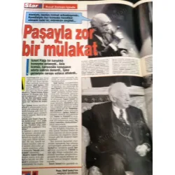 Star 23 Şubat 1992 20 İsmet Paşa söyleşi, Savarona Teknesi, Türk Hamamları, Tina Turner, Edison, Robocop 3 Star 23 Şubat 1992 20 İsmet Paşa söyleşi, Savarona Teknesi, Türk Hamamları, Tina Turner, Edison, Robocop 3