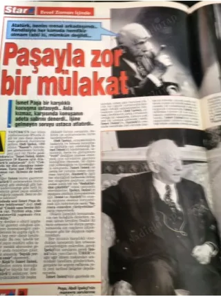 Star 23 Şubat 1992 20 İsmet Paşa söyleşi, Savarona Teknesi, Türk Hamamları, Tina Turner, Edison, Robocop 3