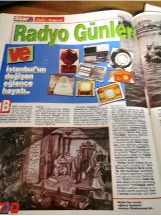 Star 1 Mart 1992 21 Tarot Anna Bodrum, Rio Çılgın, Uzaydan Dünya, Radyo Günleri ve İstanbul değişen eğlence, Piramit mezar, Ayı Adamlar, Kasım Gülek