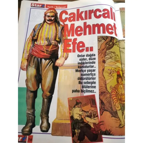 Star 8 Mart 1992 22 Gürcistan Kralı, Çakırcalı Mehmet Efe, Kim Bassinger, Mali Kum Savaşçıları, Cevdet Sunay Tv söyleşisi