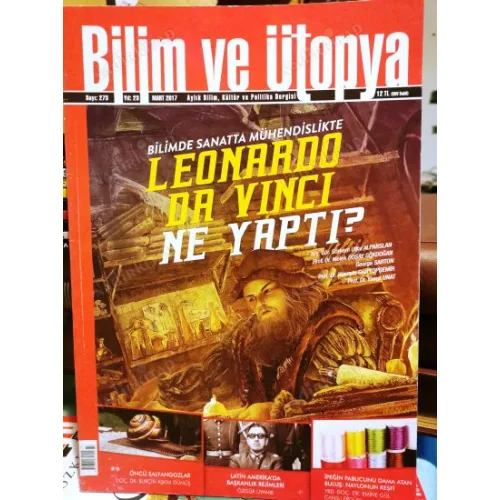 Bilim ve Ütopya 273 Leonarda Da Vinci, Salyangozlar, Latin AMerika