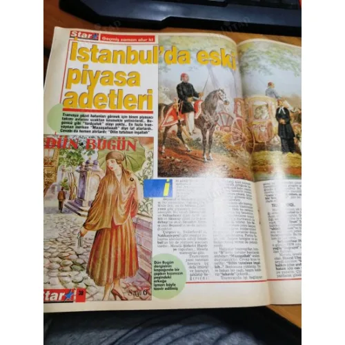 Star 31 Mayıs 1992 33 15 Milyar yaşında, Oyman Sayer Petrol Kralı, Castro Havana, Eski Piyasa Adetleri, Çankaya Barış yemeği, Viking Sanatı