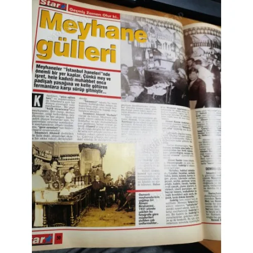 Star 21 Haziran 1992 36 Kurt Seyt ve Shura romanı, Postacı Kapıyı, Mavi Balina, Bakana Tabak yıkattım, Meyhane gülleri, Pisa