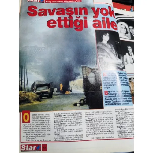 Star 15 Kasım 1992 57 Topakyan Ailesi, Bedenimiz, Escobar, Tramvay, Şafak Bekçileri Jeyli Tekzip Göksel Aksoy, Etrüskler