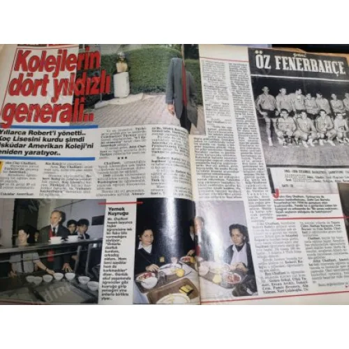 Star 29 Kasım 1992 59 John Clay Chalfant Robert Koç lisesi Üsküdar Amerikan, Madonna, Turban Abant, Gelin Hamamları, Harika Çocuk Bedri Baykam