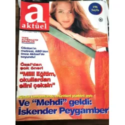 Aktüel 69 Mehdi İskender Evrenesoğlu, Söyleşi Turgut Özal, Lale Mansur, Pontus Müslümanları, Otoban Seksi, Clinton ex Gennifer Flowers, Üni Gençliği