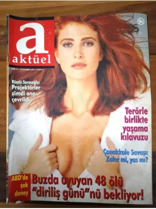 Aktüel 36 Çanakkale Savaşı zafer mi, Buz Derin Uyku, Terörle yaşama, Rüşdü Saracoğlu Gülben Ergen Mümtaz Teker Yusuf Niş Pasolini Çeşmi Bülbül Newruz
