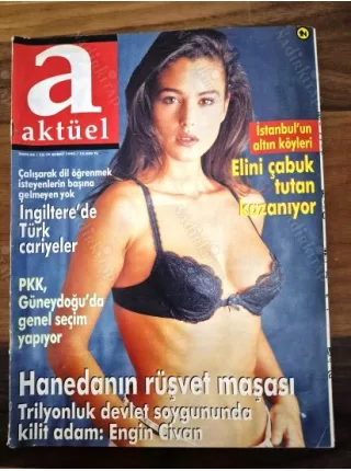 Aktüel 32 Pkk oy topluyor, Michelle Pfeiffer Engin Civan Perim Amaç Hasan Mingü Muzaffer Abayhan, İngiltere cariyeler, İstanbul altın köyleri, Ayaspaş