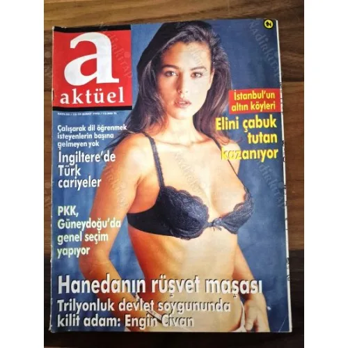 Aktüel 32 Pkk oy topluyor, Michelle Pfeiffer Engin Civan Perim Amaç Hasan Mingü Muzaffer Abayhan, İngiltere cariyeler, İstanbul altın köyleri, Ayaspaş
