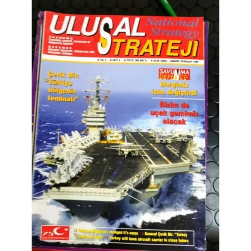 Ulusal Strateji 4 1999 Uçak Gemimiz olmalı, Çevik Bir, Gemi Müzesi Gayret, Sivil havacılıkta Kazalar, Savunma sanayi politikası, Türk Kara Kuvvetleri