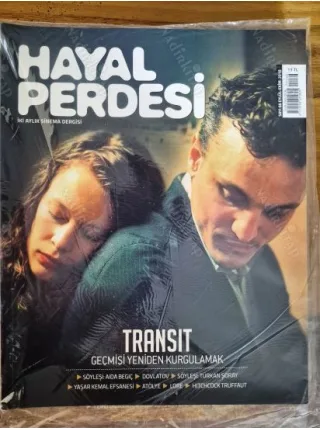 Hayal Perdesi 66 2018 Transit Geçmişi Yeniden Kurgulamak, Söyleşi Türkan Şoray Aida Beğiç, Hitchcock Truffaut, Yaşar Kemal Efsanesi (Poşetinde Yeni)