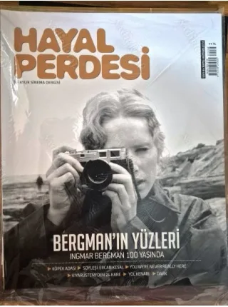 Hayal Perdesi 64 2018 Ingmar Bergman 100 yaşında, Söyleşi Ercan Kesal, Köpek Adası, Kiyarüstemi