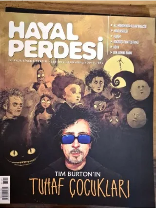 Hayal Perdesi 55 2016 Tim Burton, Söyleşi Ümit Köreken Mehmet Can Mertoğlu, Boğaziçi Film Festivali, Tarzan Havacılık Fimleri, Sarı Mercedes, Netflix