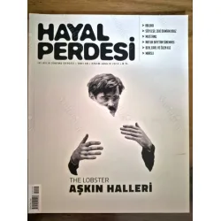 Hayal Perdesi 49 2015 Lobster Lanthimos, Söyleşi Zeki Demirkubuz Sadun Demirkapu Petra Holzer, Dizi Anneleri, Natuk Baytan sineması, Türk Animasyon