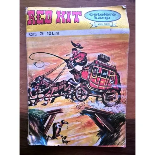 Red Kit Özel Albüm Cilt 29 Sayı 85/86/87 Çetelere Karşı (Arka Kapak Seyyal Taner 1978 10 Lira)