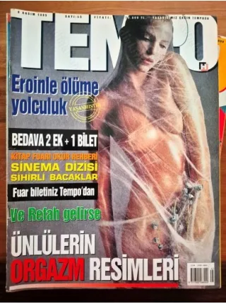 Tempo 45 1995 Ve Refah gelirse, Eroinle Ölüm, Menzir sonrası İstanbul, Ünlülerin Orgazmı, Can Kıraç Koç u anlatıyor, Söyleşi Ayşeğül Aldinç, Masallar