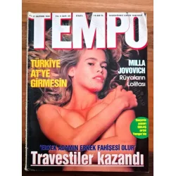 Tempo 25 1992 Türkiye At Tempo 25 1992 Türkiye At
