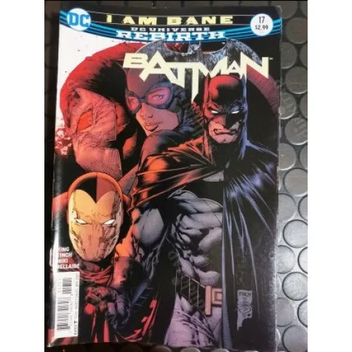 DC Universe Rebirth Batman Vol 3 # 17 of Present I Am Bane, Part 2 (Cover David Finch)