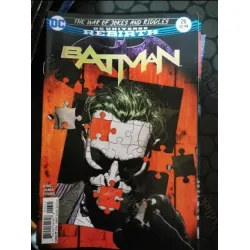 DC Universe Rebirth Batman Vol 3 # 26 of Present * The War of Jokes & Riddles, Part Two (Cover Mikel Janín) DC Universe Rebirth Batman Vol 3 # 26 of Present * The War of Jokes & Riddles, Part Two (Cover Mikel Janín)