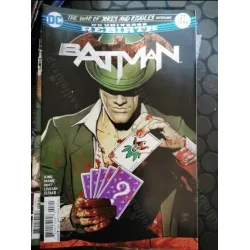 DC Universe Rebirth Batman Vol 3 # 27 of Present * The War of Jokes & Riddles, Interlude: The Ballad of Kite Man, Part 1 (Cover Mikel Janín) DC Universe Rebirth Batman Vol 3 # 27 of Present * The War of Jokes & Riddles, Interlude: The Ballad of Kite Man, Part 1 (Cover Mikel Janín)