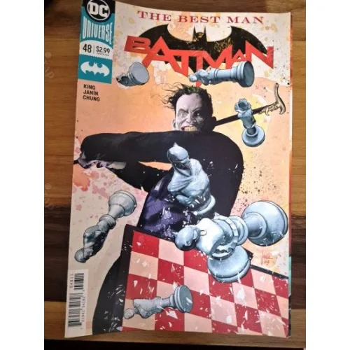 DC Universe Batman Vol 3 # 48 of Present * The Best Man, Part 1 (Cover Mikel Janín Regular)