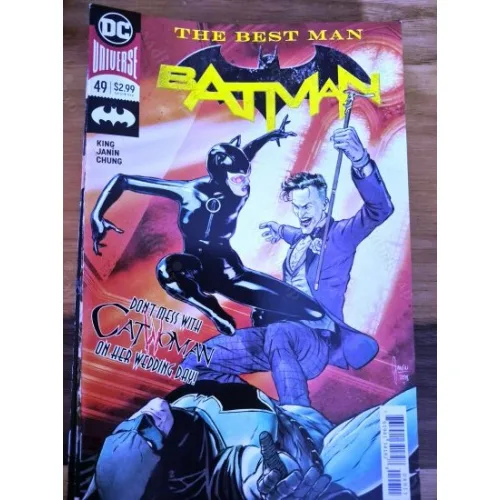 DC Universe Batman Vol 3 # 49 of Present * The Best Man, Finale (Cover Mikel Janín Regular)