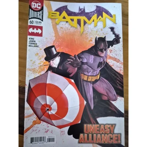 DC Universe Batman Vol 3 # 60 of Present The Tyrant Wing, Part 3 (Cover Mikel Janín Regular)