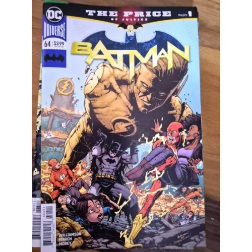 DC Universe Batman Vol 3 # 64 of Present * Knightmares, Part 3: The Price of Justice (Cover Chris Burnham Regular)