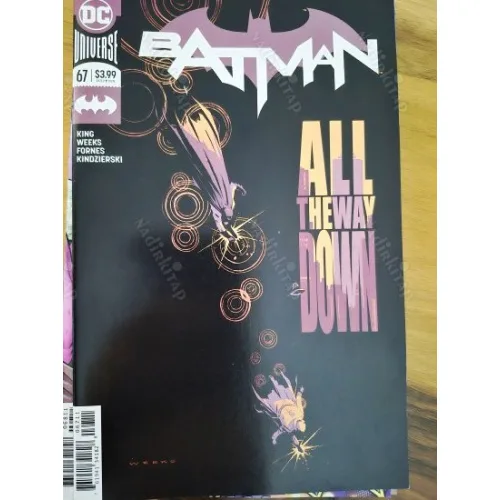 DC Universe Batman Vol 3 # 67 of Present * Knightmares, Part 5: All the Way Down (Cover Lee Weeks)