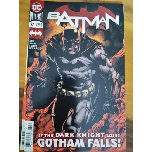 DC Universe Batman Vol 3 # 72 of Present * The Fall and the Fallen, Part 2 (Cover David Finch Regular)
