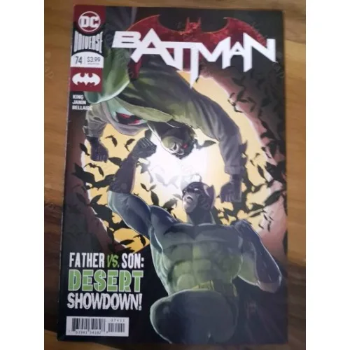 DC Universe Batman Vol 3 # 74 of Present * The Fall and the Fallen, Part 4 (Cover Mikel Janín Regular)
