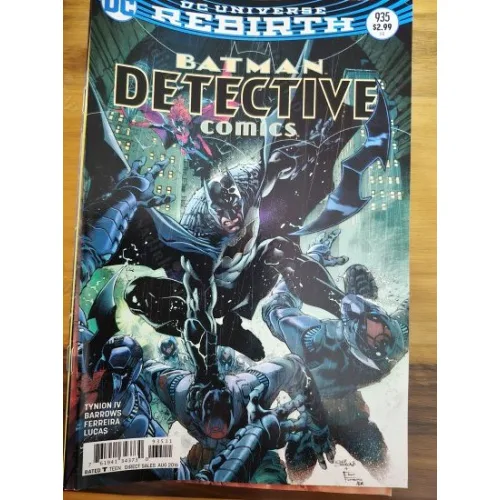 DC Universe Rebirth Batman Detective Comics Vol 3 # 935 * Rise of the Batmen, Part 2: Apocalypse Now (Cover Eddy Barrows)