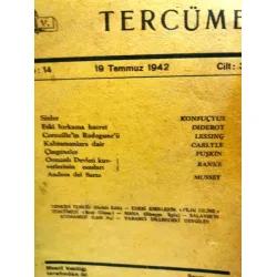 Tercüme Dergisi 14 1942 Tenkidi Tenkid Halide Edib, Salavin Tercüme Dergisi 14 1942 Tenkidi Tenkid Halide Edib, Salavin