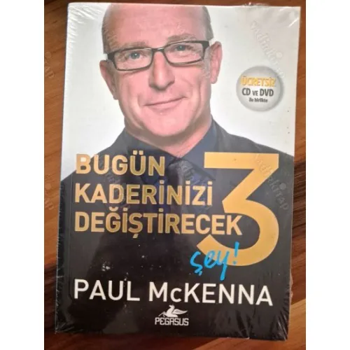 Bugün Kaderinizi Değiştirecek 3 Şey (Cd ve Dvd Ekli, Ambalajında Yeni))