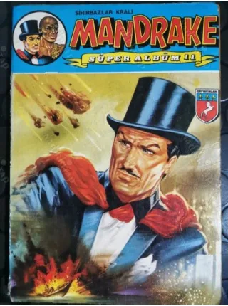 Mandrake Sihirbazlar Kralı Tay Süper Cilt 11 38 Çılgın Milyarder 39 40 3 Fasiküllü (80 lık Süper Seri, Fasikül Kapaklı, Kapak Yalçın)