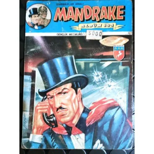 Mandrake Sihirbazlar Kralı Tay Albüm Cilt 164 Suçlular Galerisi (231 Sayılık Albüm, Kapak Yalçın)